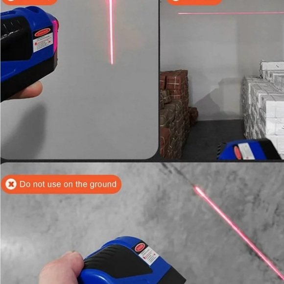 Mini Portable Vertical Laser Spirit Level Laser Straight Level 90 Degree - Picture 8 of 11